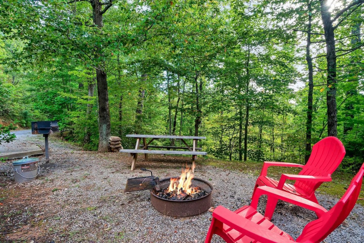Romantic Mtn Cabin Hot Tub & Jacuzzi Views 세비어빌 외부 사진