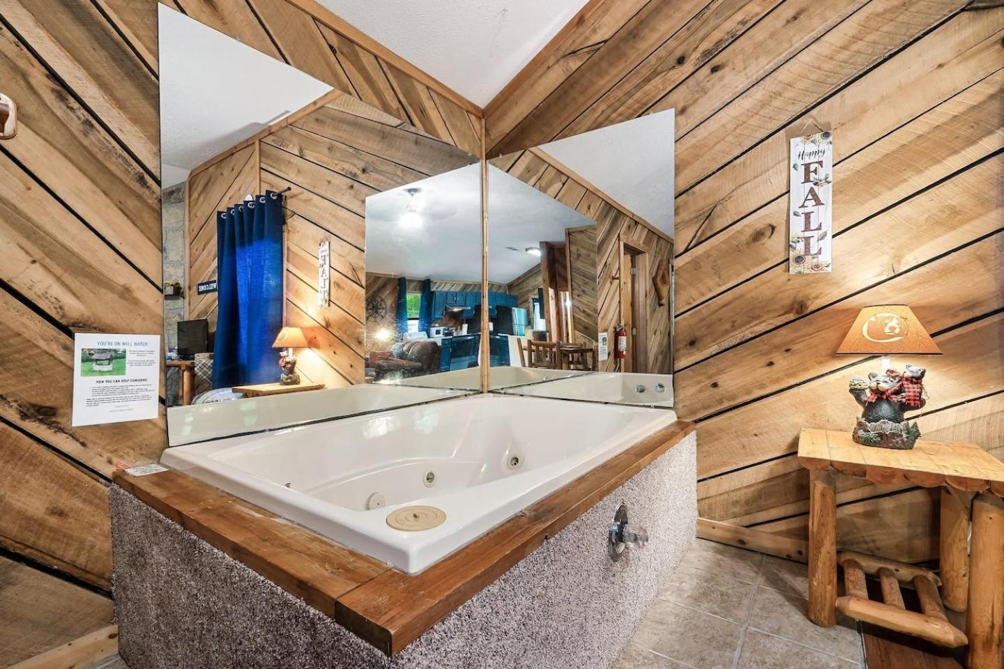 Romantic Mtn Cabin Hot Tub & Jacuzzi Views 세비어빌 외부 사진