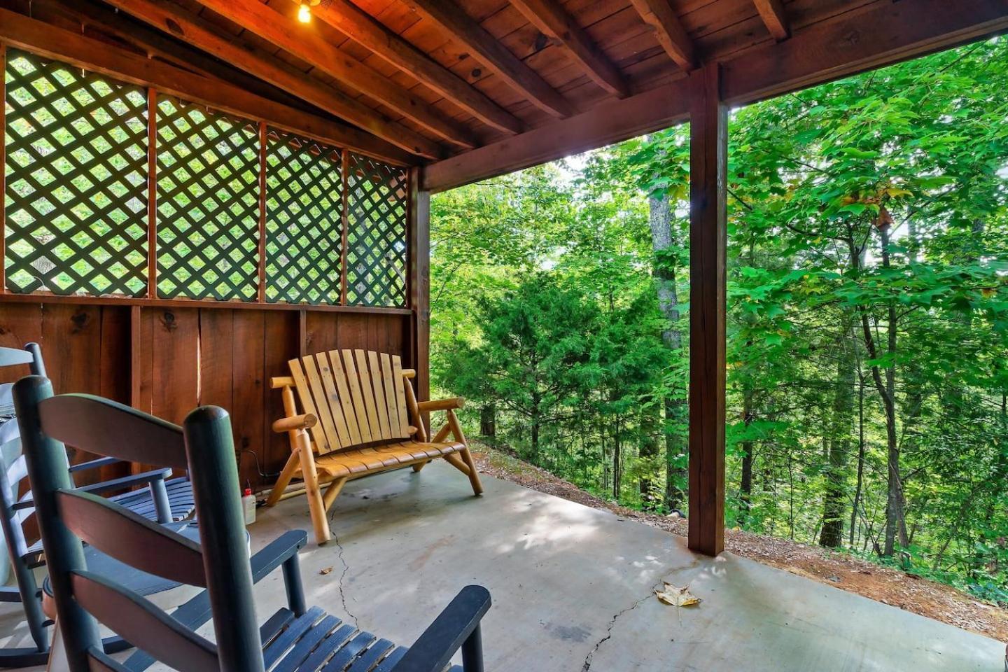 Romantic Mtn Cabin Hot Tub & Jacuzzi Views 세비어빌 외부 사진